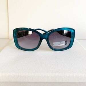 NWT FGX Aqua blue sunglasses